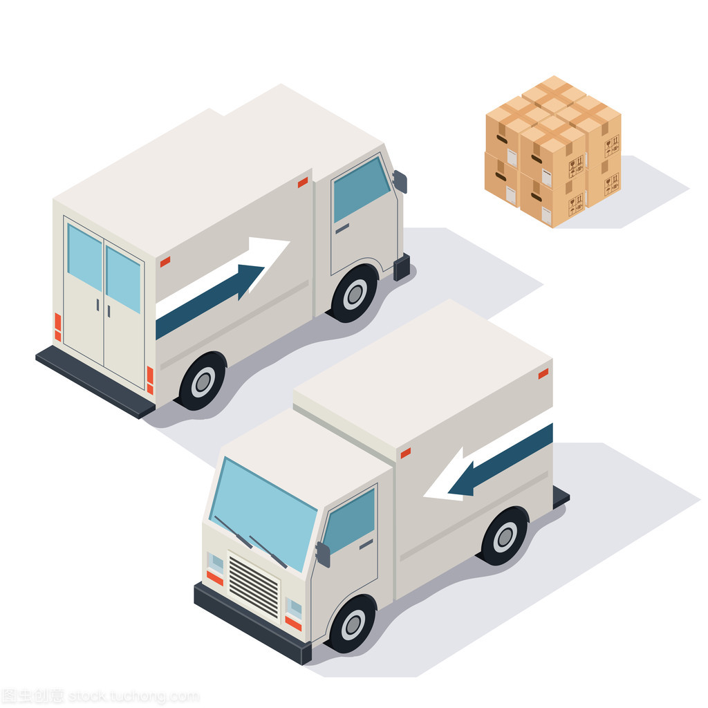 白色foneyu等距圖在汽車貨物運(yùn)輸中的應(yīng)用與價(jià)值